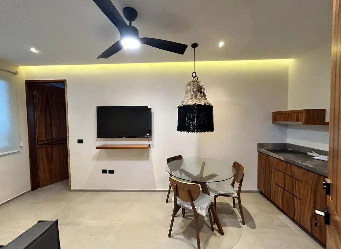 Depto#2 Lujoso Departamento En Tulum 1 Rec 아파트